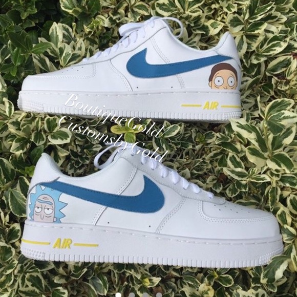 Nike Shoes | Rick Morty Custom Nike Air Force | Poshmark Nike Shoes | Rick Morty Custom Nike Air Force | Poshmark